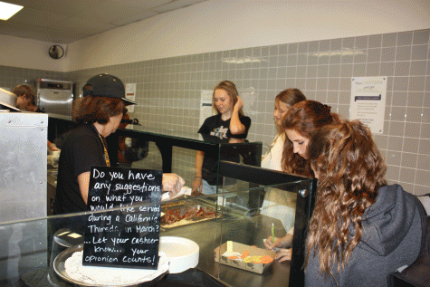 Cafeteria raffles promote participation in new lunch program