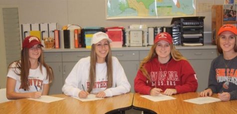 Four girls’ soccer players commit to college teams