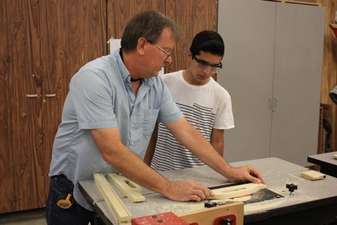 Allen Prescott, woodshop instructor