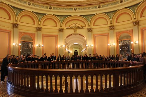 Youth and Government delegates win model election