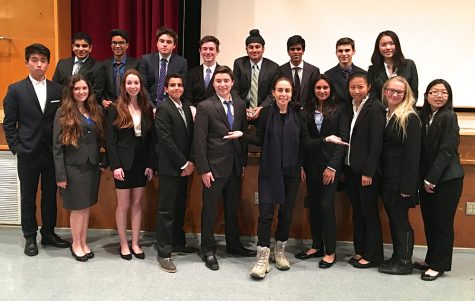 Debate team captains qualify for state