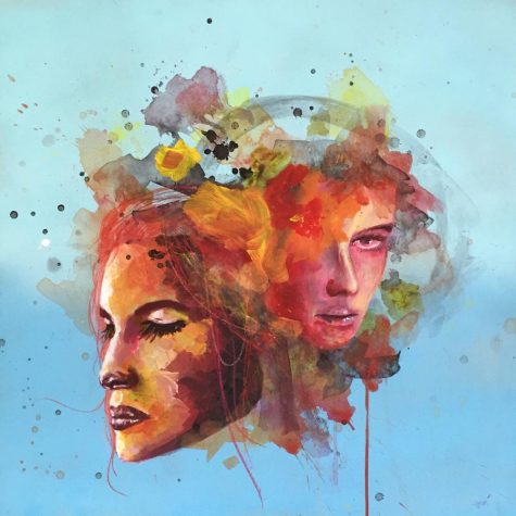 Two students place at local art competition