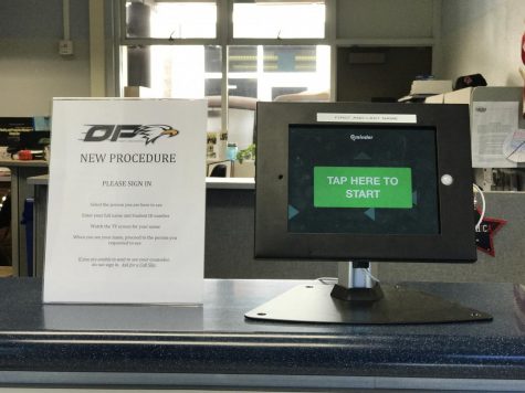 School implements new office sign-in system