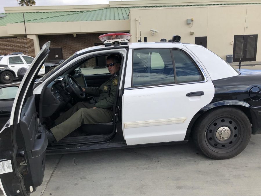 Officer+David+Diestal+in+his+police+vehicle.