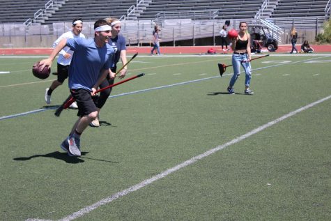 Seniors compete in annual Quidditch tournament