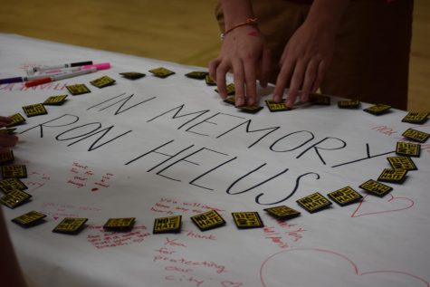 Students gather in gym in response to Borderline