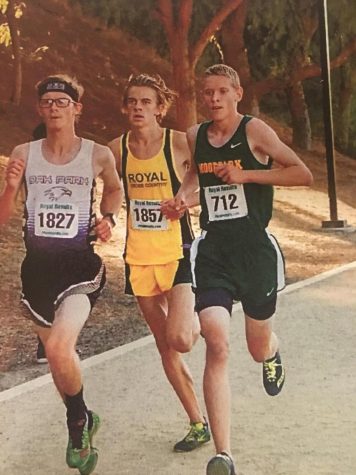 Sebastian Sawyer ranks first place in the league for Cross Country