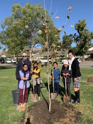 OPUSD plants roots for remembrance