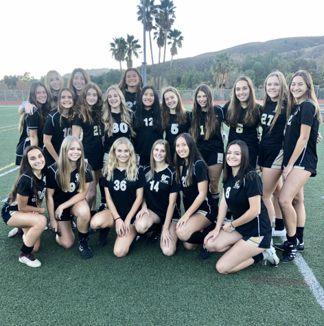 Girls Varsity soccer ranked second in league
