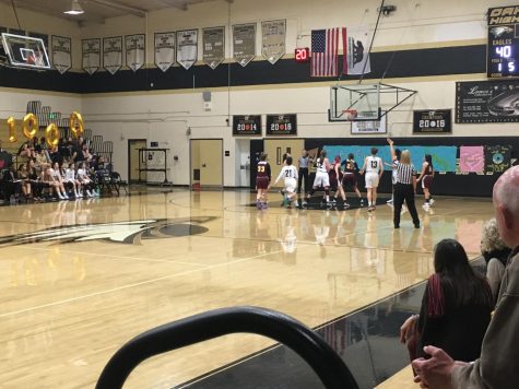Girls Varsity basketball moves up a division
