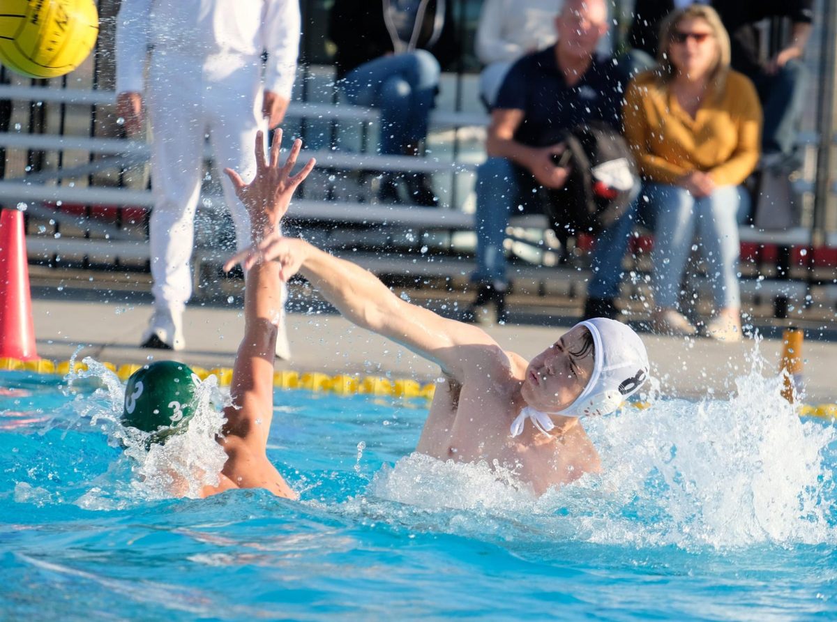 Ricky Radant shoots from the perimeter in a game against Moorpark High School.