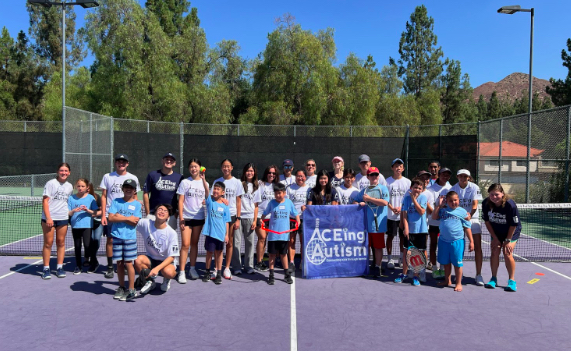 ACEing Autism Foundation establishes a location at the OPHS Tennis Courts