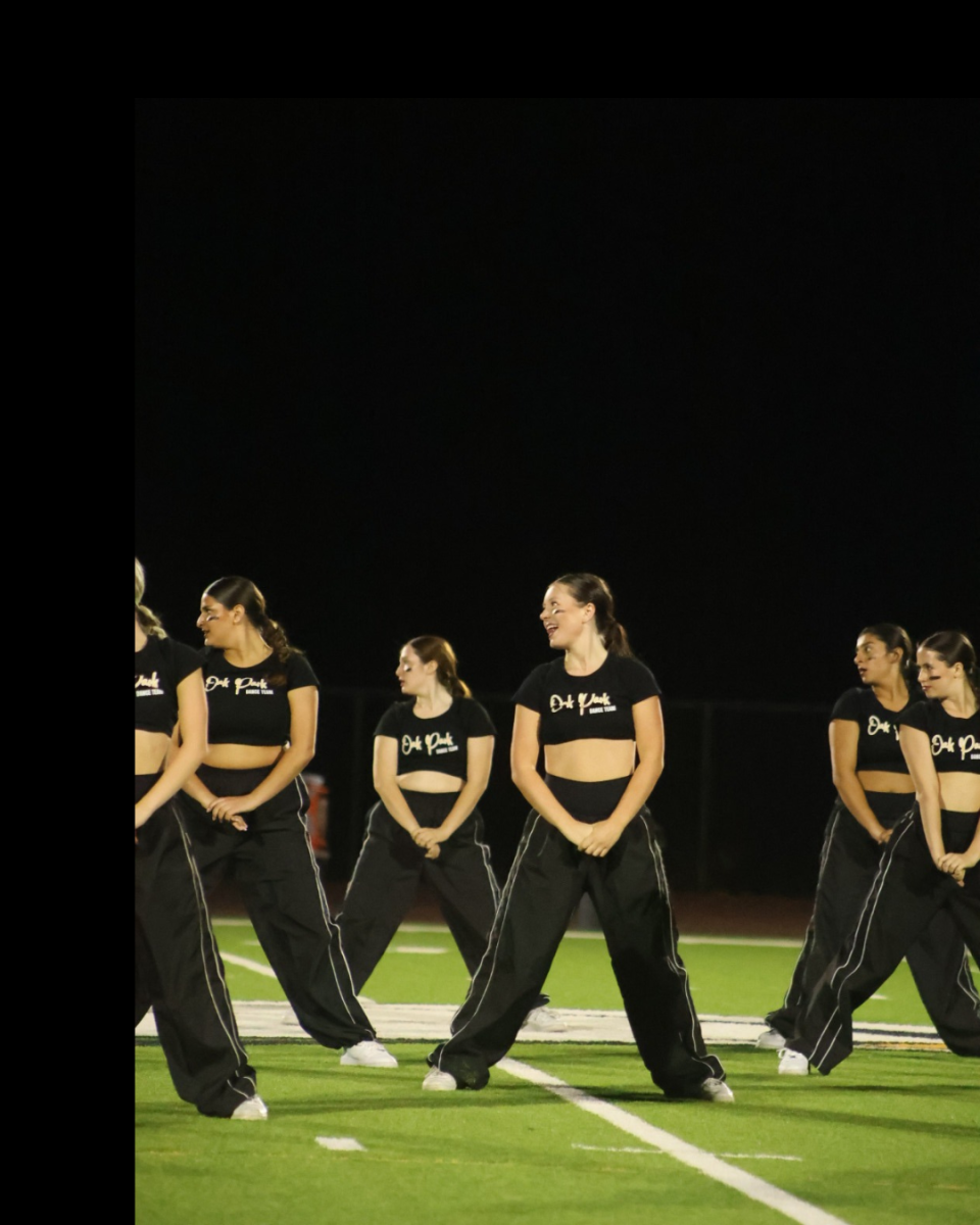 Winsick takes center stage at halftime during the blackout game.