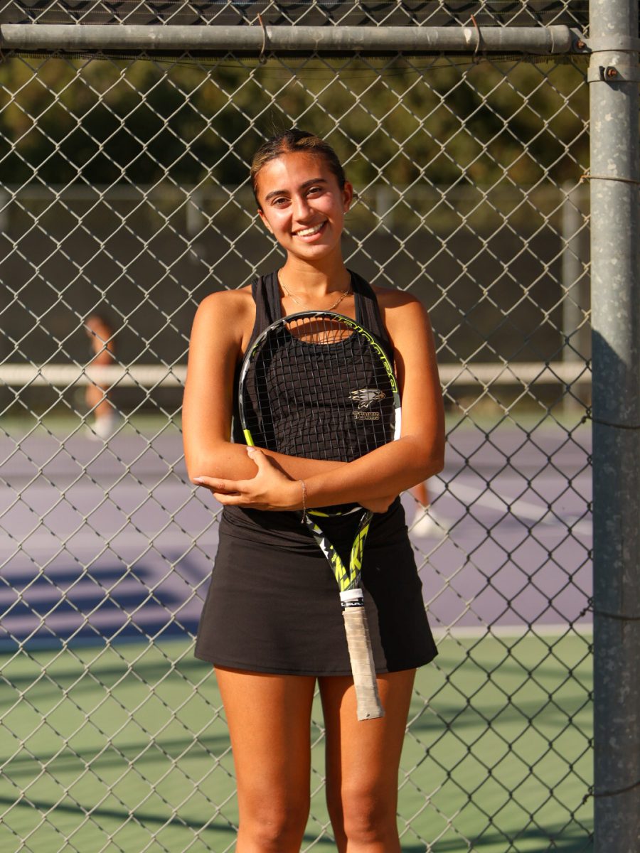 OPHS girls tennis senior captain Ella Morey.