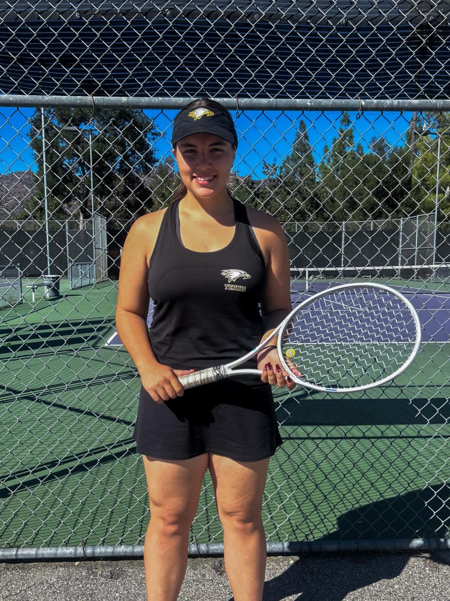 OPHS girls tennis senior captain Amilya Chapovsky.