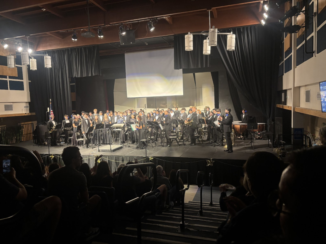Wind symphony takes their final bow.(Photo by Lily Hankins/The Talon)